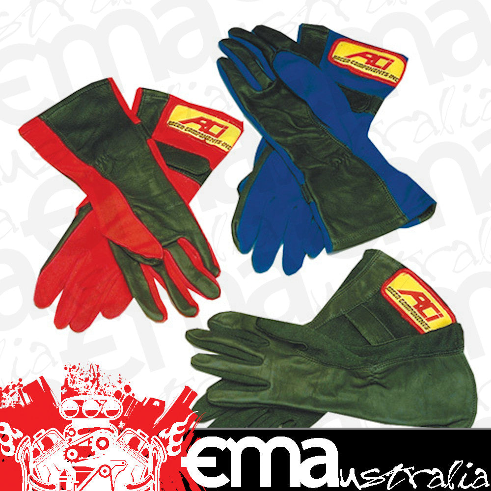 RCI RCI9548C Nomex Multi Layer Racing GlOves x-Large - Blue SFI 3-3 Rated