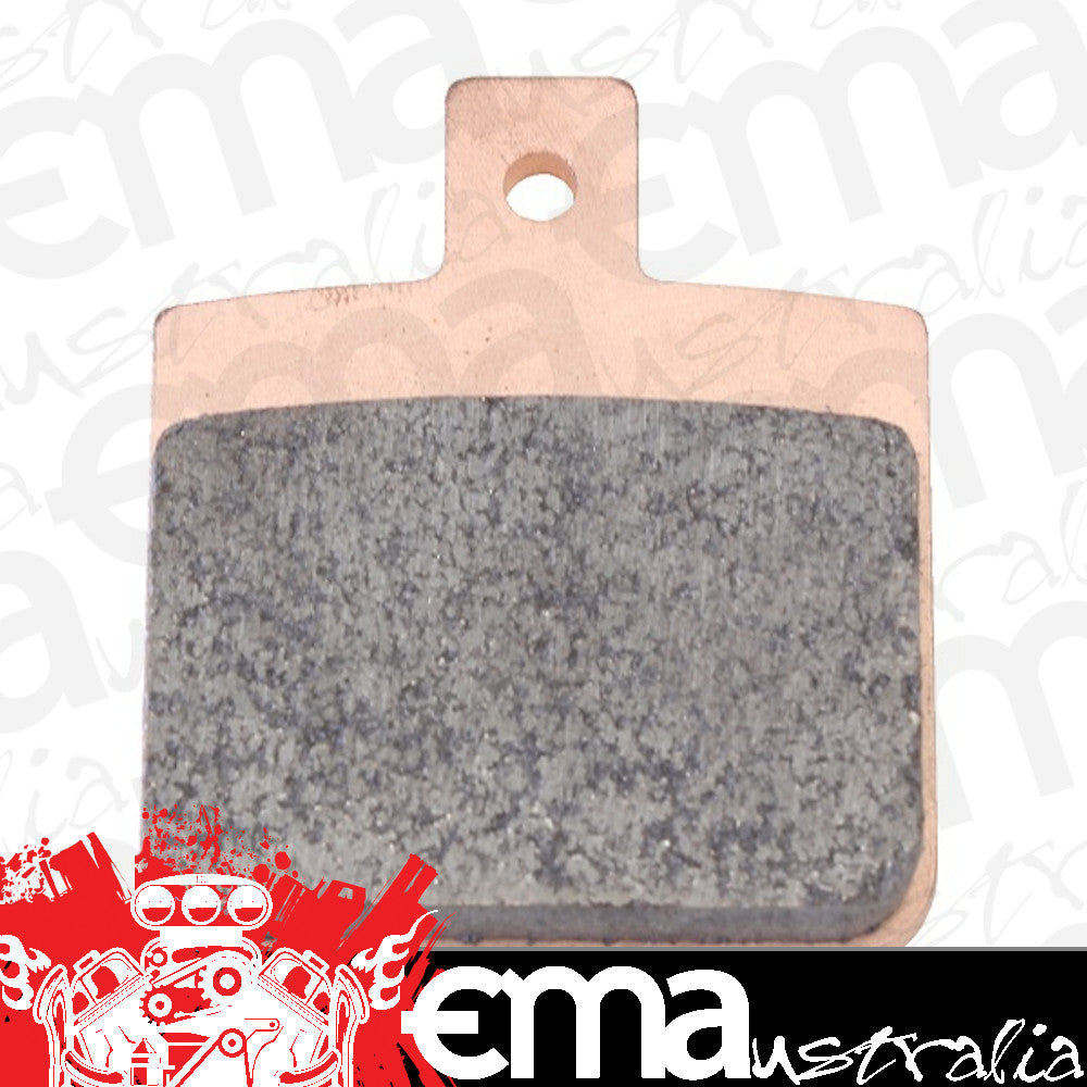 Red Devil Brakes RED-UL104PADS Full Metallic Pad L/F suit 100 Series Floating Caliper .450" Thick 1.97" Long Sold (each)