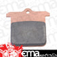 Red Devil Brakes RED-UL123 L/F Brake Pad w/ Ears .485" Thick 1.97" Wide Sold (each)