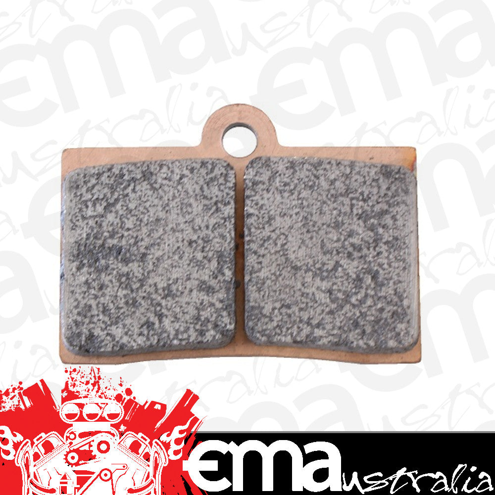 Red Devil Brakes RED-UL300PADS Full Metallic R/R Brake Pad suit 230 240 & 250 Caliper.485" Thick 2.72" Long Sold (each)