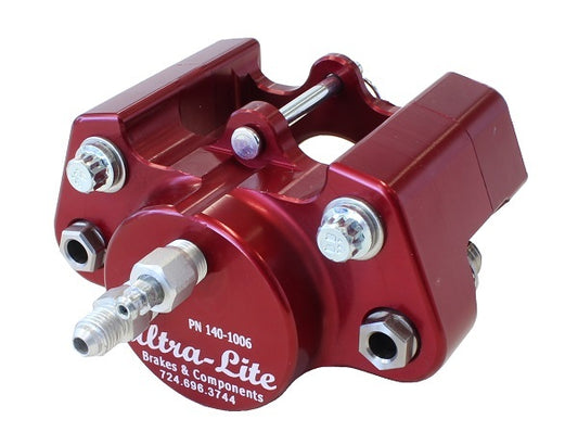 Red Devil Brakes RED-ULB1401006 Full Floating Single Piston Caliper w/ 1.625" Piston & S/S Sliders </Span>
