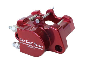 Red Devil Brakes RED-ULB1401106 Solid Mount Single Piston Caliper w/ 1.625" Piston</Span>