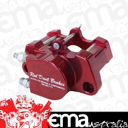 Red Devil Brakes RED-ULB1401106 Solid Mount Single Piston Caliper w/ 1.625" Piston</Span>