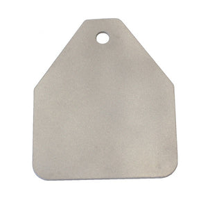 Red Devil Brakes RED-ULB1700104 Titanium Brake Pad Heat Shields suit 100 Series L/F Sprint Caliper