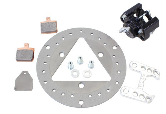 Red Devil Brakes RED-ULB4107200BK Red Devil L/F Brake Kit Black