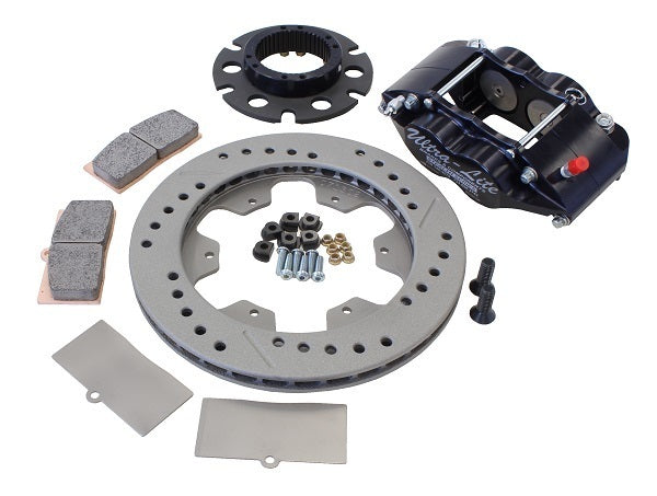 Red Devil Brakes RED-ULB4108100BK Red Devil Brakes Red Devil Inboard Kit Black