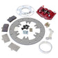 Red Devil Brakes RED-ULB4109400 Sprint Outboard Titanium Brake Kit