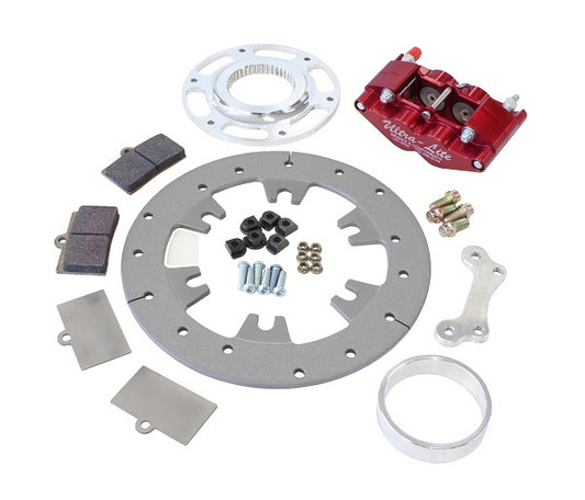 Red Devil Brakes RED-ULB4109400 Sprint Outboard Titanium Brake Kit
