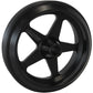 AEROFLOW 4" BILLET ALUMINIUM WHEELIE BAR WHEEL BLACK FINISH AF64-4359BLK