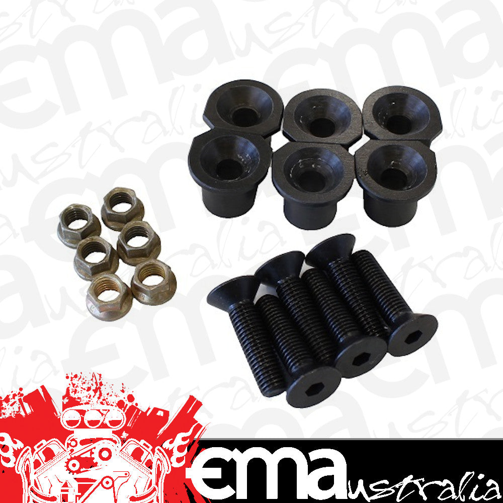 Red Devil Brakes RED-ULB9806090 Left Front Floating Bolt Kit