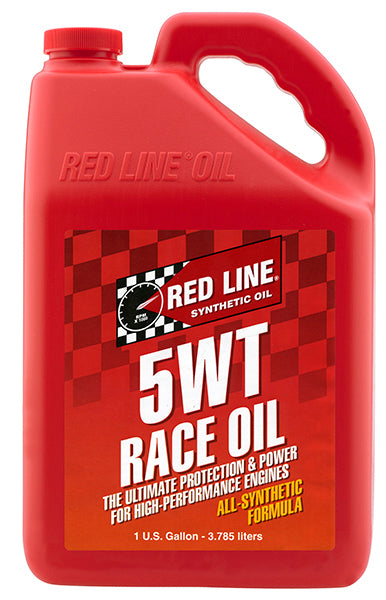 Redline RED10005 5Wt Drag Race Engine Oil 0w/5 1 Gallon Bottle 3.785 Litres