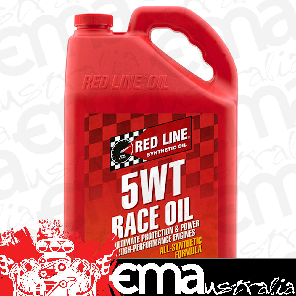 Redline RED10005 5Wt Drag Race Engine Oil 0w/5 1 Gallon Bottle 3.785 Litres