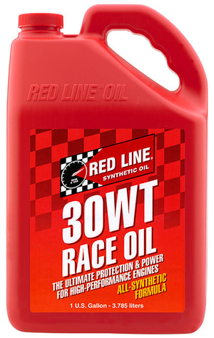 Redline RED10305 30Wt Race Engine Oil 10w/30 1 Gallon Bottle 3.785 Litres