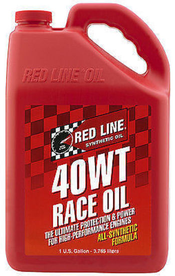 Redline RED10405 Red Line 40Wt 15w/40 Synthetic Race Engine Oil 1 Gal 3.785 Litres
