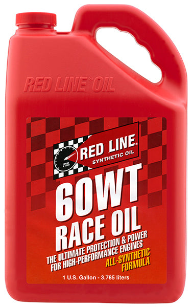 Redline RED10605 60Wt Drag Race Engine Oil 20w/60 1 Gallon Bottle 3.785 Litres