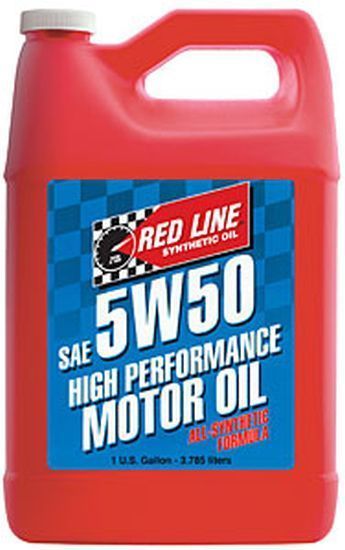 Redline RED11605 Red Line 5w/50 Synthetic Engine Oil 1 Gal 3.785 Litres