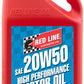 Redline RED12505 20W50 Motor Oil 1 Gallon Bottle 3.785 Litres