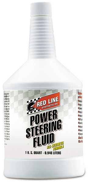 Redline RED30404 Power Steering Fluid 1 Quart Bottle 946Ml