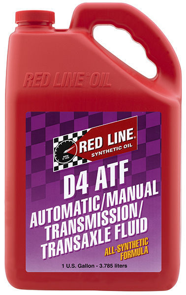 Redline RED30505 Red Line Oil D4 Automatic Transmission Fluid 1 Gallon Bottle 3.785 Litres