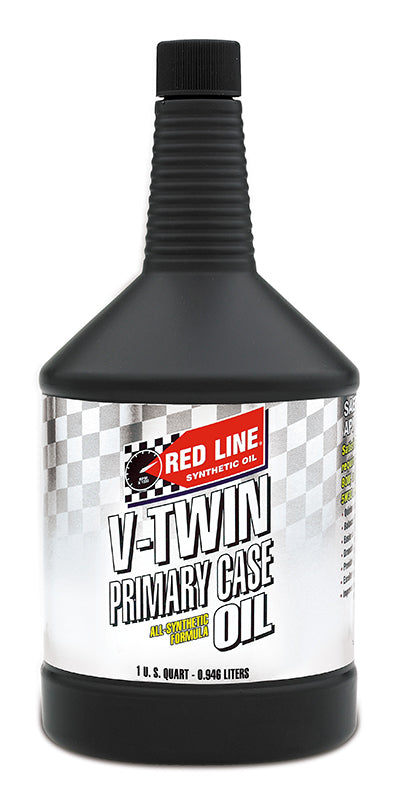 Redline RED42904 V-Twin Primary Case Oil 1 Quart Bottle 946Ml