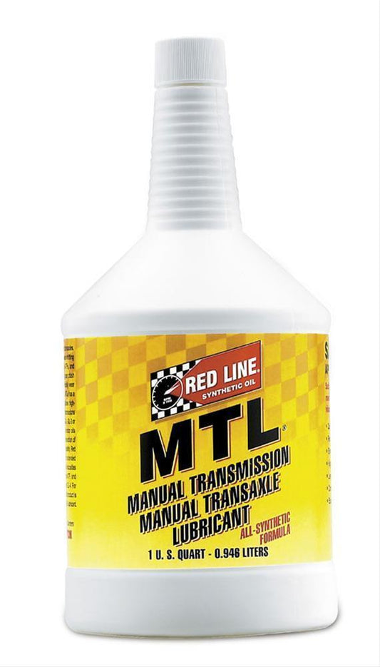 Redline RED50204 Red Line Mtl Gl-4 70W80 Manual Transmission Gear Oil 1Qt 946Ml
