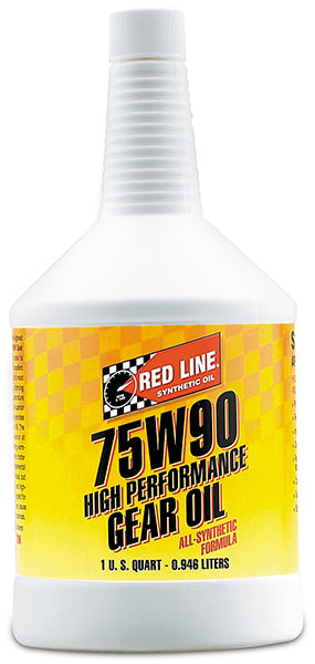Redline RED57904 75w/90 Gl-5 Gear Oil 1 Quart Bottle 946Ml