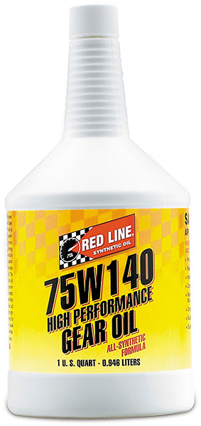 Redline RED57914 75w/140 Gl-5 Gear Oil 1 Quart Bottle 946Ml