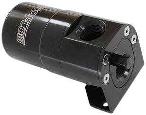 Aeroflow AF64-4363BLK Universalersal Catch Can -10ORB Air / Oil Separator Diesel
