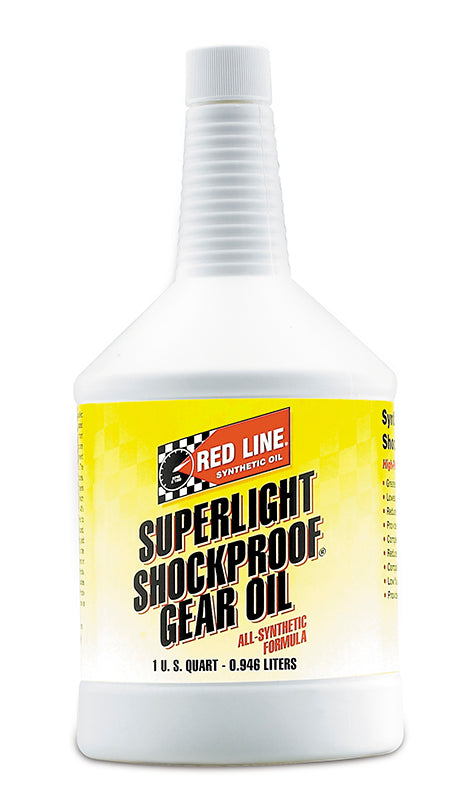 Redline RED58504 Superlight Shockproof Gear Oil 1 Quart Bottle 946Ml