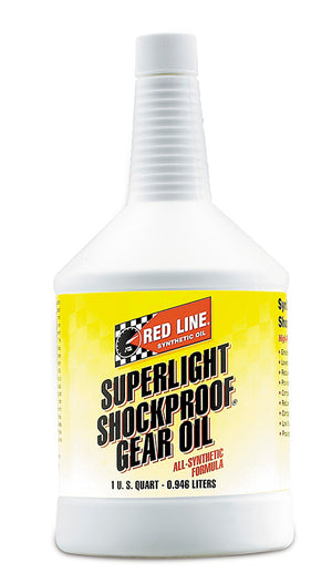 Redline RED58504 Superlight Shockproof Gear Oil 1 Quart Bottle 946Ml