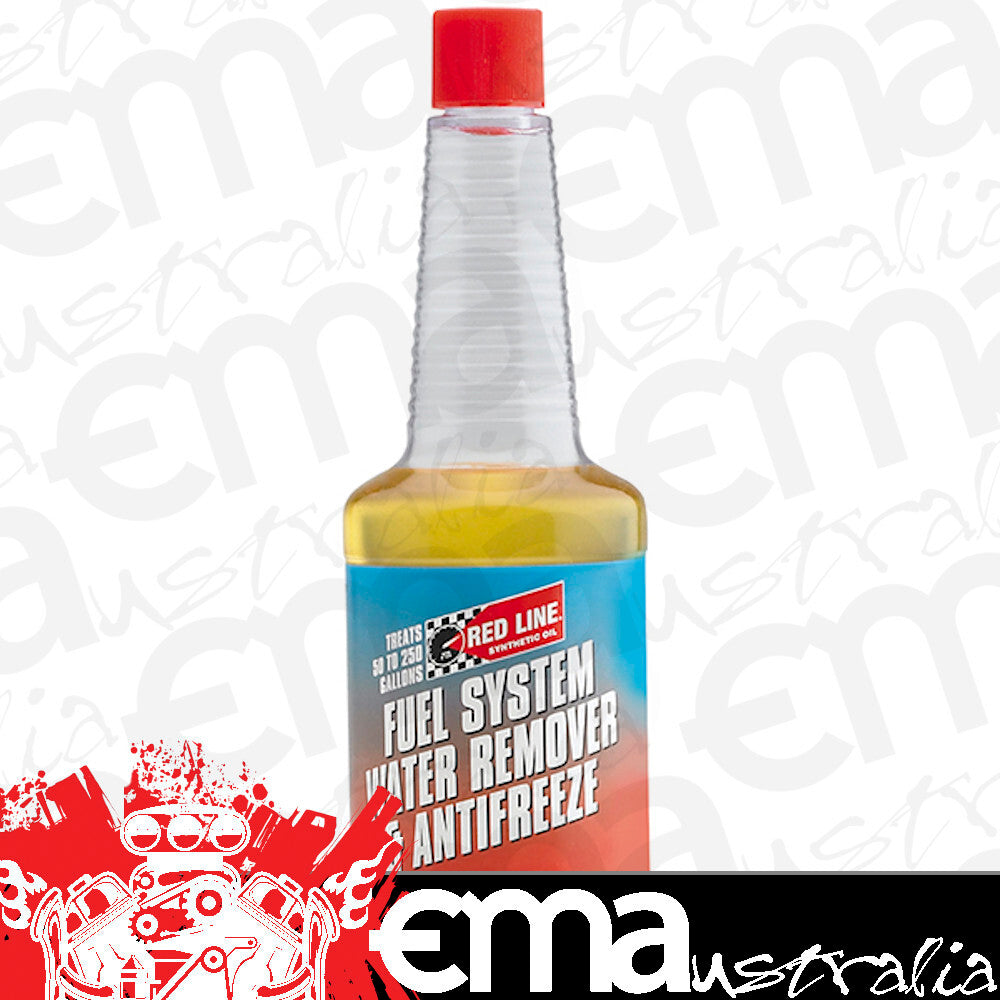 Red Line Oil | RED60302 | Redline Fuel System Water RemOver & Antifreeze 12Oz Bottle