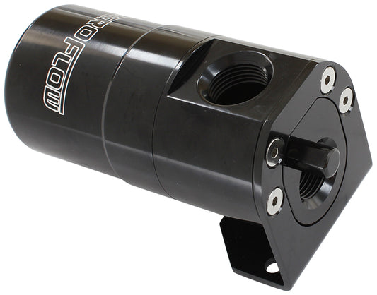 Aeroflow AF64-4363BLK Universalersal Catch Can -10ORB Air / Oil Separator Diesel