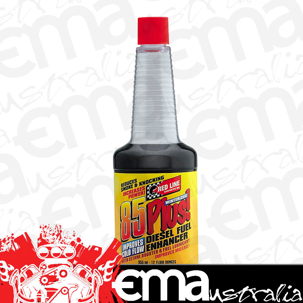Redline RED70802 85 Plus Diesel Additive 12Oz Bottle 355Ml