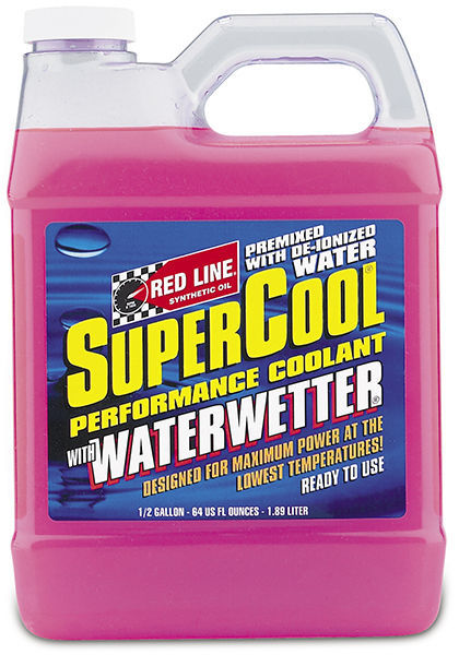 Redline RED80205 Red Line Supercool Performance Coolant w/ Water Wetter 64Oz Bottle 1.9L
