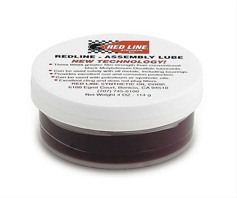 Redline RED80312-4OZ Red Line Assembly Lube Grease 113 Grams 4 Oz