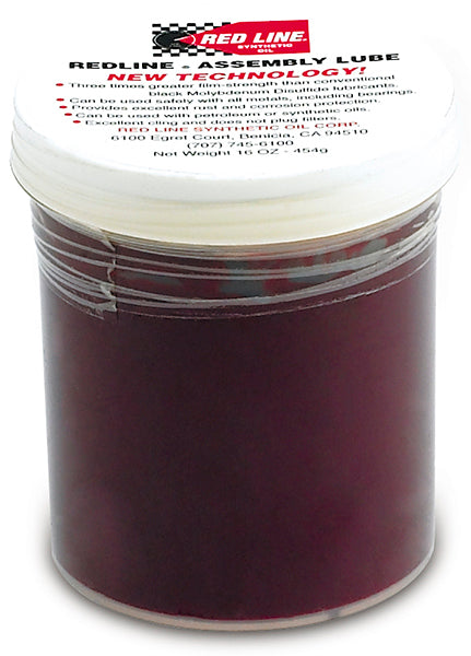 Redline RED80313-16OZ Red Line Assembly Lube Grease 16Oz Bottle 454 Grams