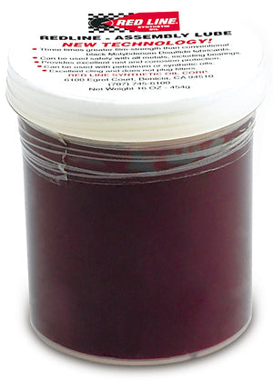 Redline RED80313-16OZ Red Line Assembly Lube Grease 16Oz Bottle 454 Grams
