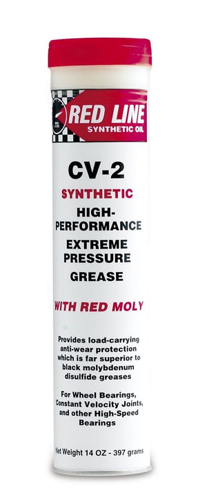 Redline RED80402 Red Line Cv-2 Grease 14Oz Cartridge/Tube 396 Grams
