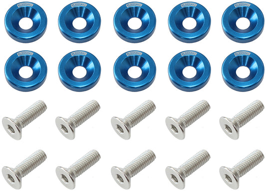 Aeroflow AF64-4365 Billet Dress Up / Fender Bolt (10 Pack) M6 x 1.00mm UHL 20mm