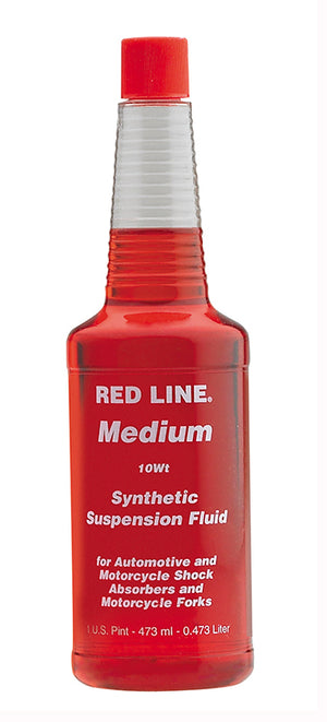 Redline RED91132 Medium 10Wt Suspension Fluid 16Oz Bottle 473Ml