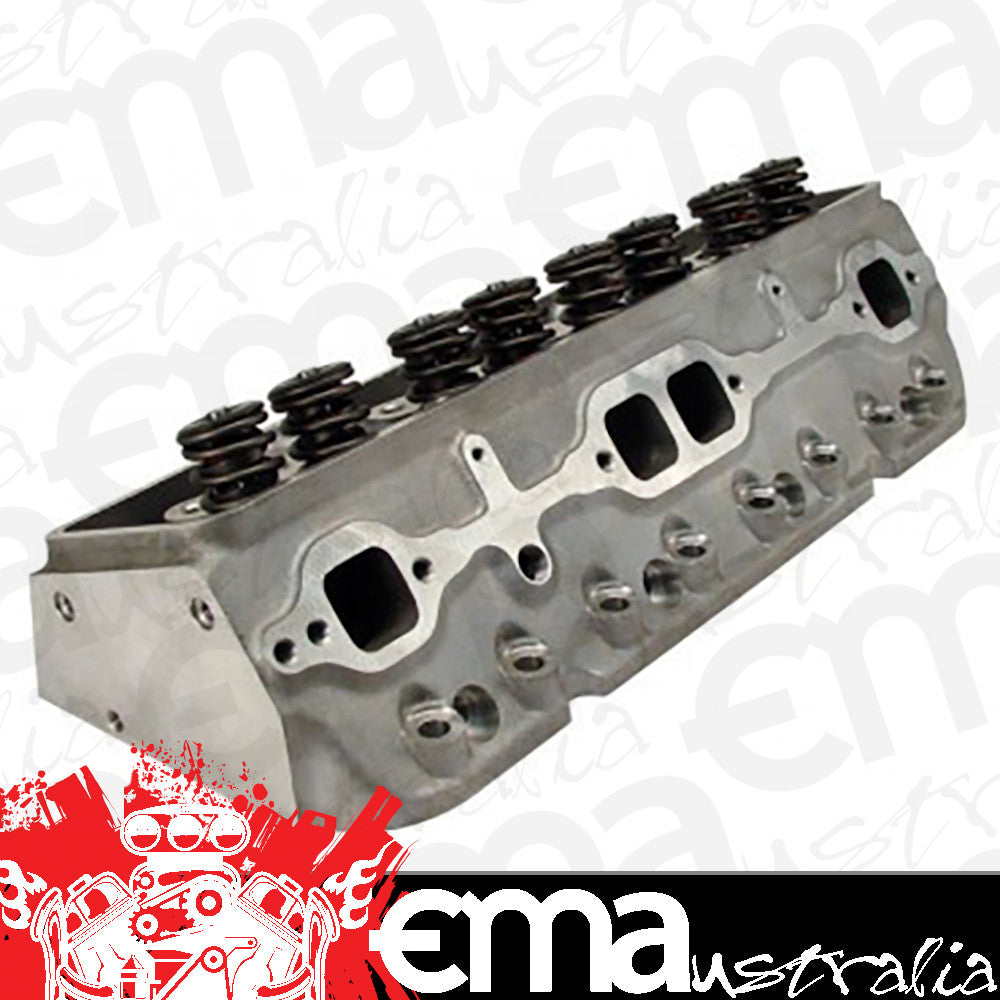 Racing Head Services RHS12055-02 Rhs Pro Action Aluminium Head suit SB Chev 200Cc Intake 64Cc Chamber 23ø÷ Angle Plugs (each)