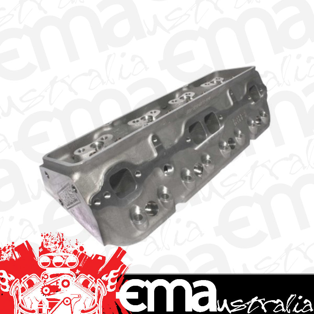 Racing Head Services RHS12062 Rhs SB Chev Pro Action Aluminium Bare Heads 235Cc Intake Runner 64Cc Chamber Angle Plugs (each)