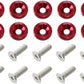 Aeroflow AF64-4365R Billet Dress Up / Fender Bolt (10 Pack) M6 x 1.00mm UHL 20mm