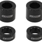 Aeroflow AF64-4376BLK BILLET BOLT SPACERS M8 BLACK 5/16 PACK OF 4