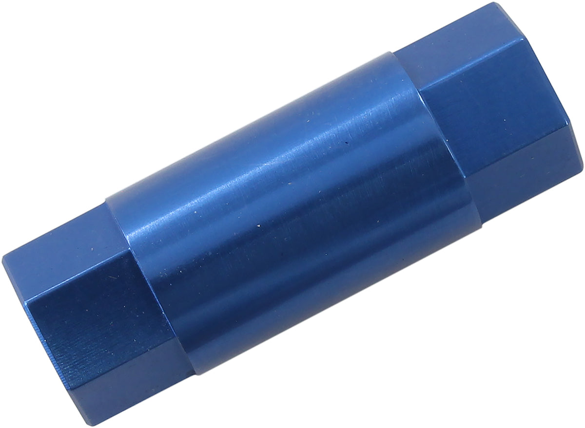 M6 Female Hex Spacer, 40mm Length (Blue Finish)