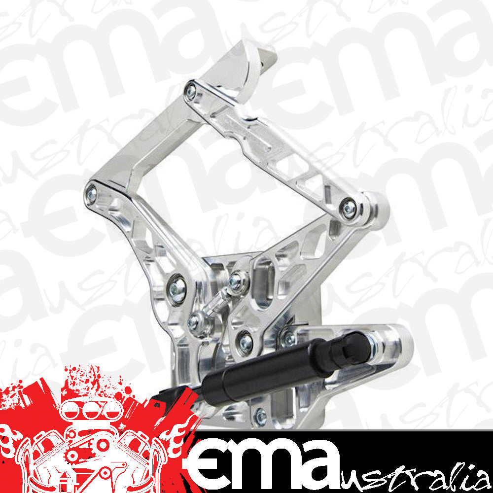 Ring Brothers RING50656-1012NS Billet Air Frame Bonnet Hinge Kit Mustang '65-'66