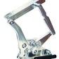 Ring Brothers RING51671-1121NS Billet Bonnet Hinge Kit - Natural Finish suit 1967-1971 Falcon Solid Frame For Steel Bonnet