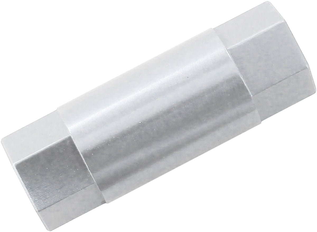 Aeroflow AF64-4385S M6 FEMALE HEX SPACER SILVER 1 PER PACK 40mm LENGTH
