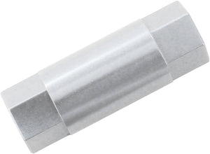Aeroflow AF64-4385S M6 FEMALE HEX SPACER SILVER 1 PER PACK 40mm LENGTH