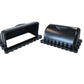 Aeroflow AF64-4400BLK Burst Panel Deflector Shield Hard Anodised Black Finish